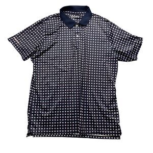 Bonobos Golf Large Slim Fit Blue‎ Polo 1/4 Button